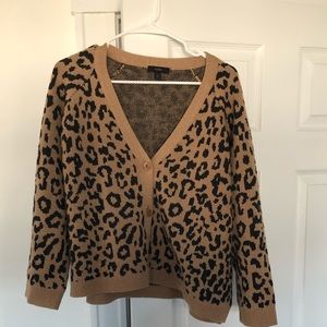 J. Crew Leopard Sweater